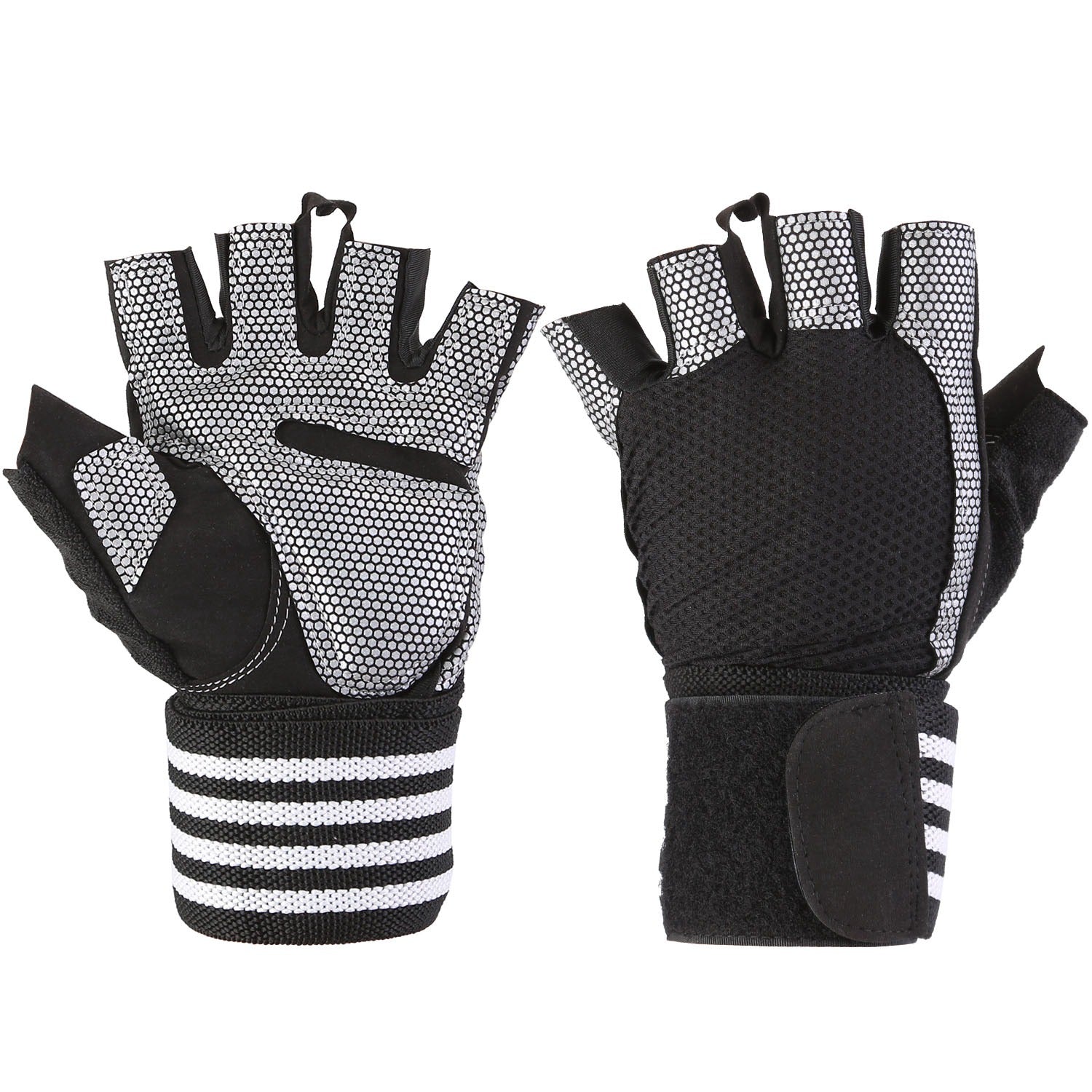 Fitness Workout Gloves with Wrist Wrap Strap Discount Largest Supplier