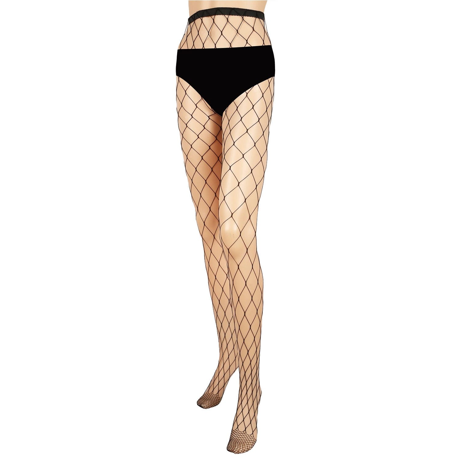 High Waist Pantyhose Stretchy Mesh Hollow Out Stockings Outlet New Arrival