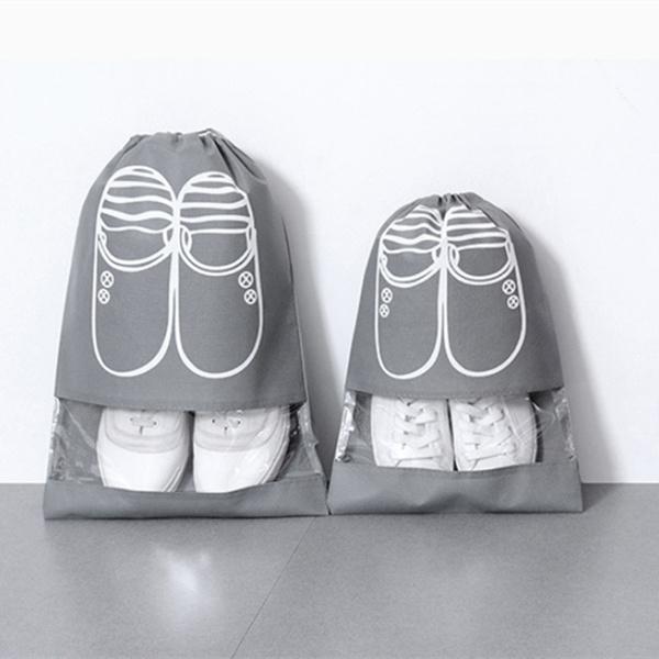 3-Pack: Drawstring Shoe Storage Bag Buy Cheap Very Cheap