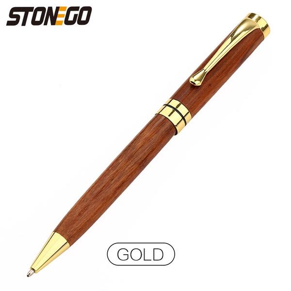 2-Pack: Wooden Twist Ballpoint Pen Marketable Sale Online