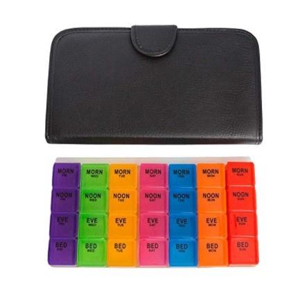 7 Day Extra Large Pill Organizer with Cute Travel Case Cheap With Credit Card