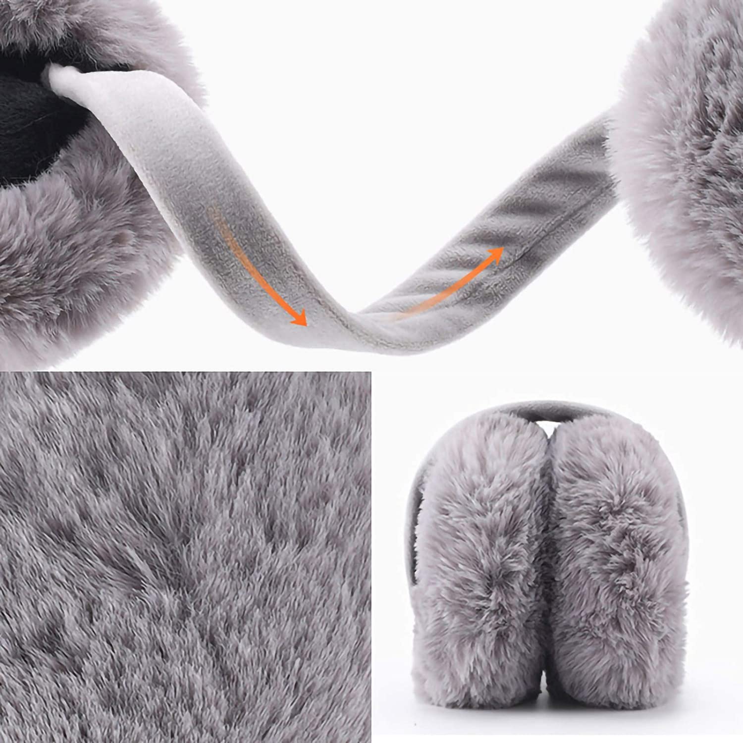 Foldable Faux Fur Warm Earmuffs Outlet Cheap Authentic