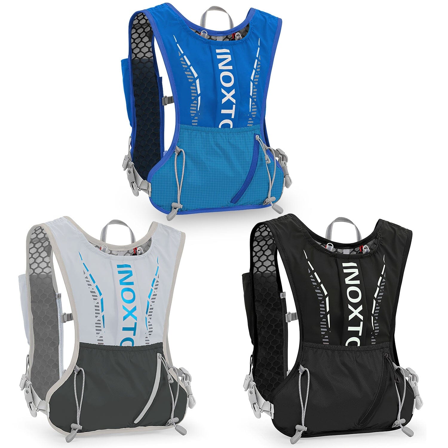 Sport Hydration Vest Running Backpack with 15oz, 50oz Water Bladder Countdown Package Online