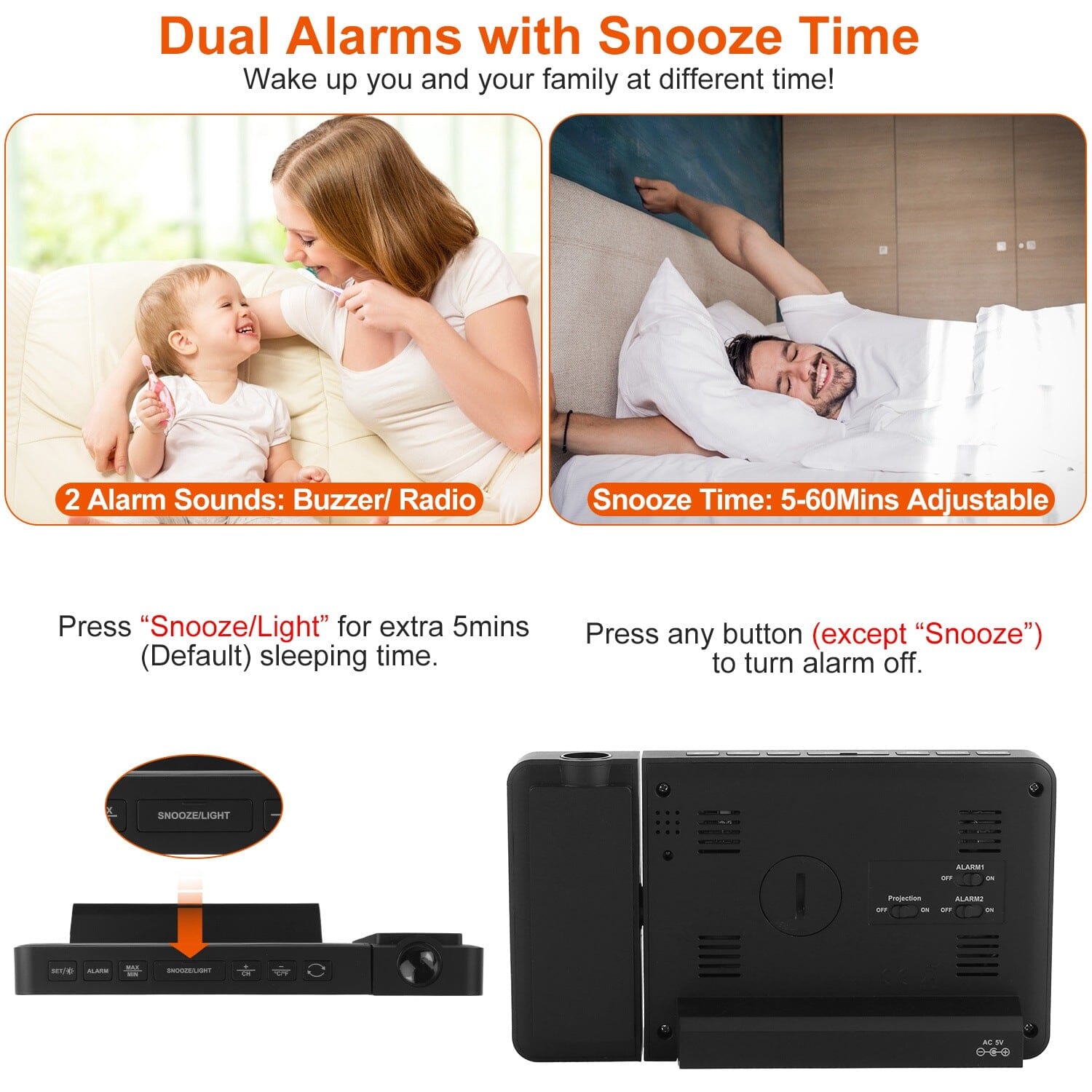 Atomic Projection Alarm Clock Outlet Locations