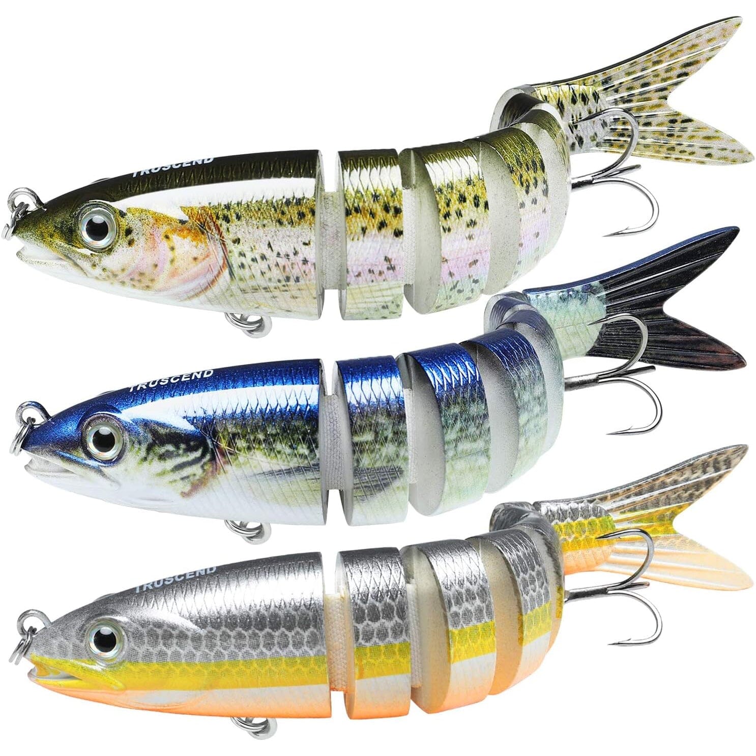 3-Pack: Fishing Lures for Bass Trout Cheap Shop