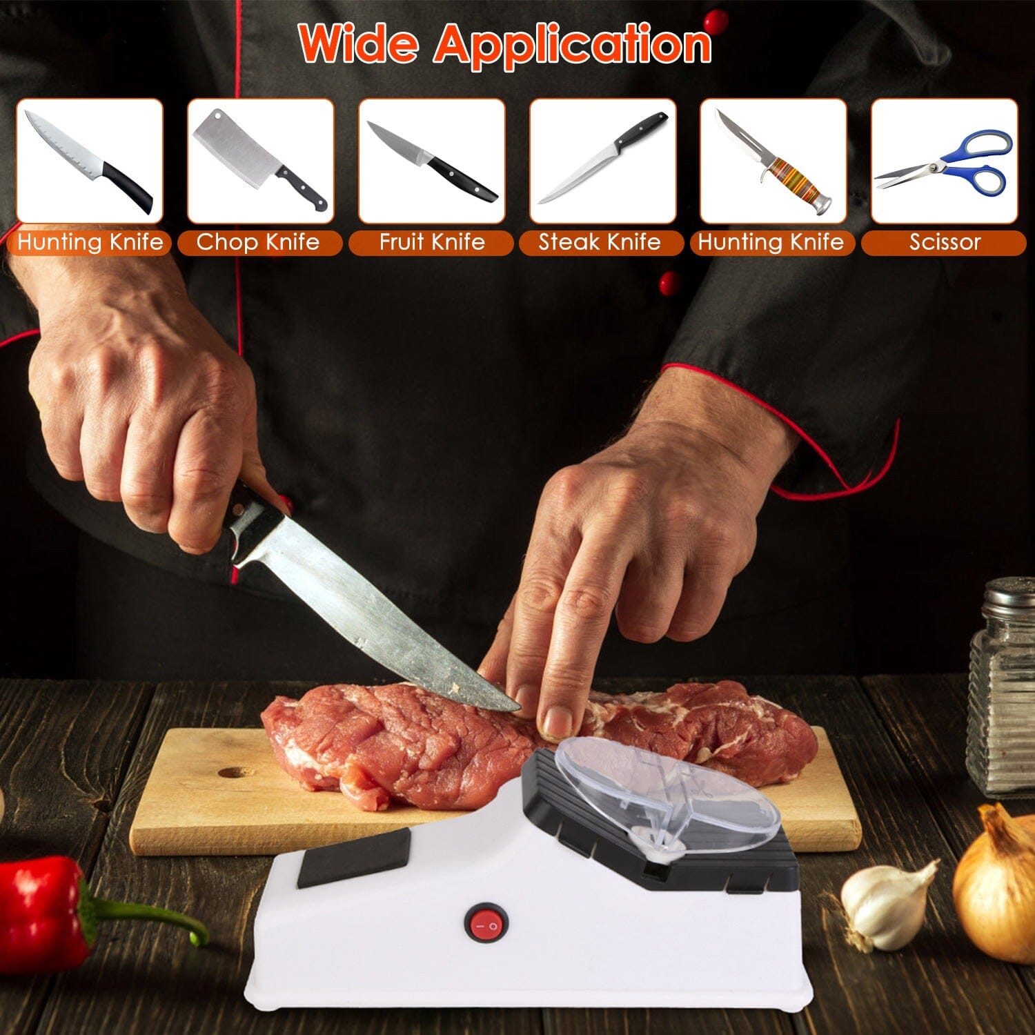 Electric Knife Sharpener with USB Plug From China Cheap Pice