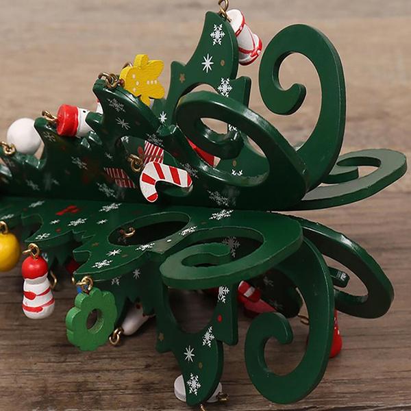 DIY Stereo Wooden Christmas Tree - Christmas Decoration Ornaments Latest Collections Online