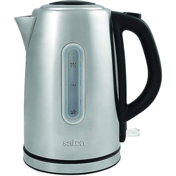 Salton Cordless Electric Stainless Steel Kettle Sale 100% Authentic