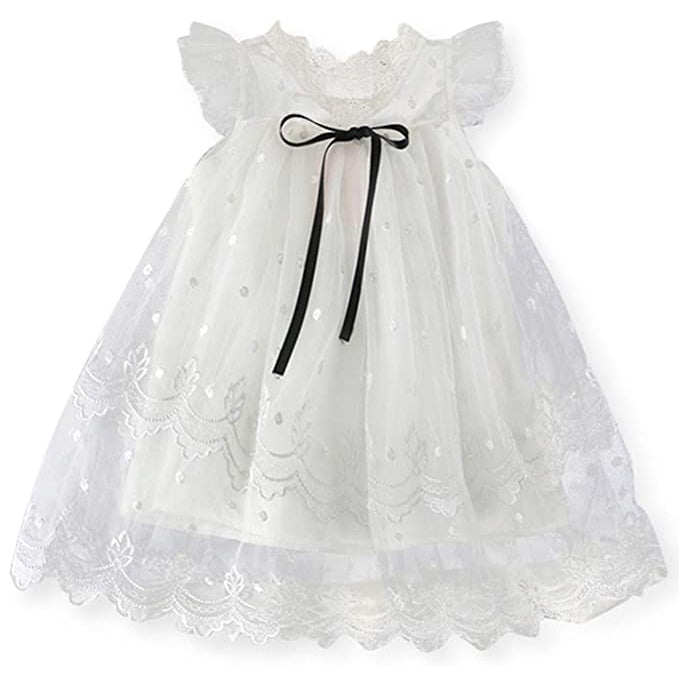 Girl's Wedding Lace Tulle Vintage Dress Buy Cheap Footlocker Pictures