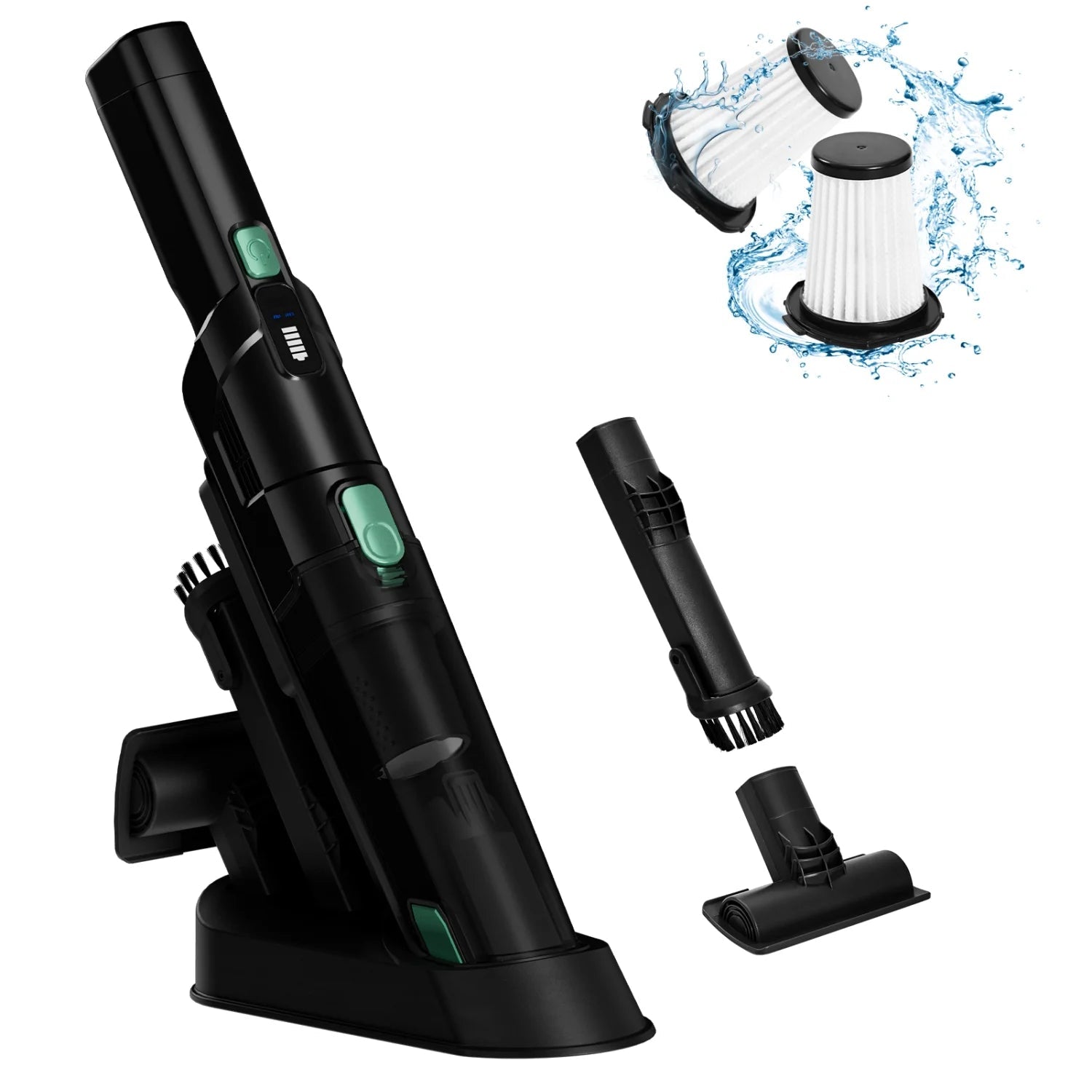 WHALL Handheld Cordless Vacuum, Portable Vacuum with 15KPA Suction, Fast Charging, EV-H061 (New) Free Shipping Online