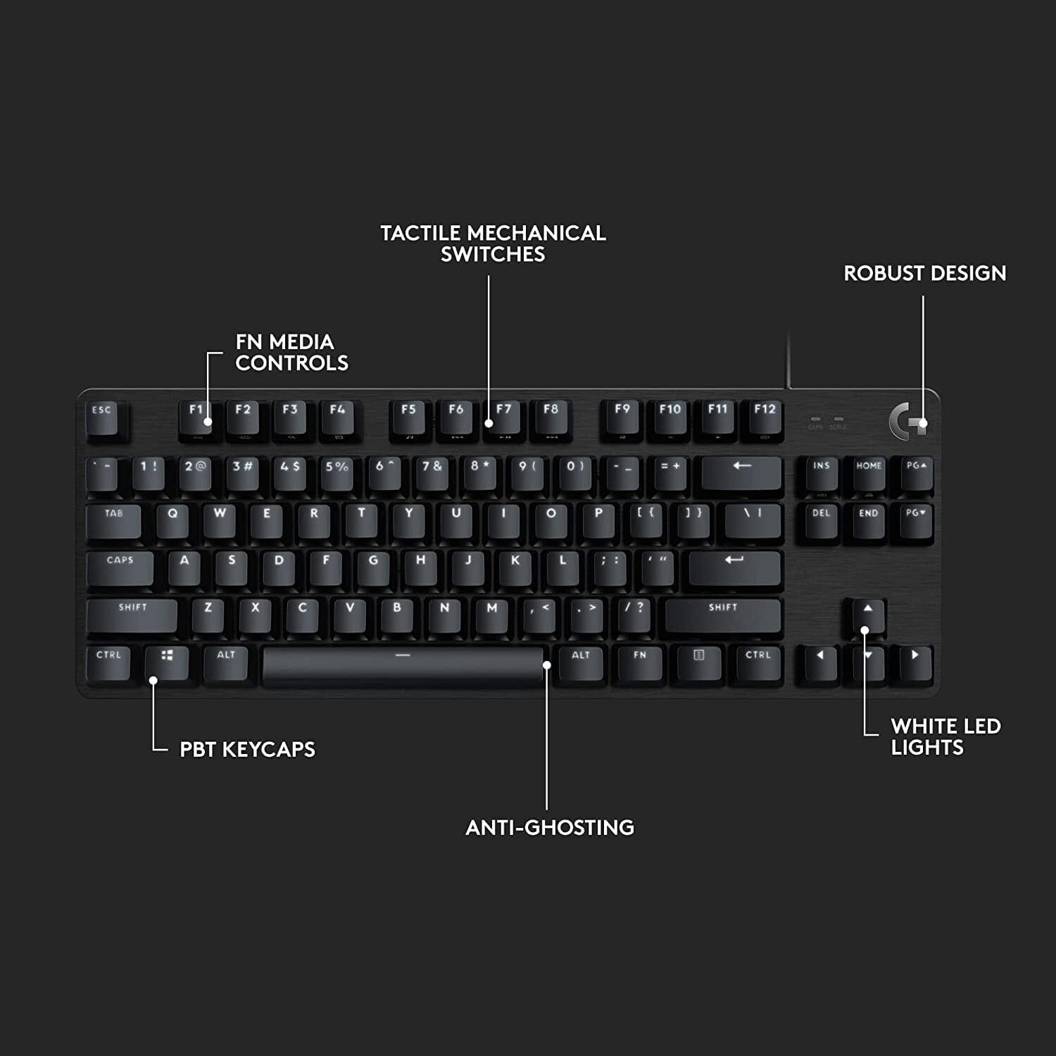 Logitech G413 TKL SE Mechanical Gaming Keyboard Clearance Store Cheap Online