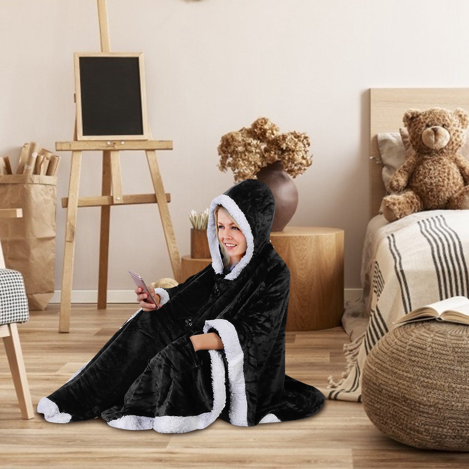 Hoodie Blanket Snuggle Robe Discounts Cheap Pice