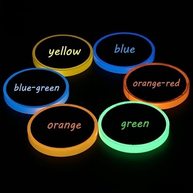 6-Pack: UV Gaffer Fluorescent Party Tape Blacklight Reactive Glow In The Dark Tape Sale Recommend