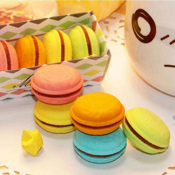 5-Pack: Macaron Erasers Buy