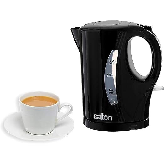 Salton Jug Kettle 1 .0 L/Qt - Black, Cordless Free Shipping The Cheapest