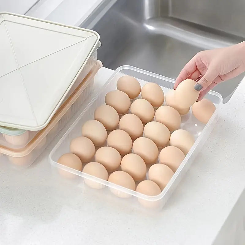 2-Pack: Refrigerator Egg Box Food Preservation Pay With Paypal