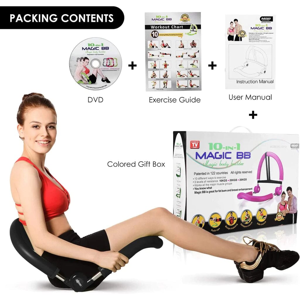 10-in-1 Abdominal & Thigh Toner Workout Equipment Cheapest Pice Cheap Online