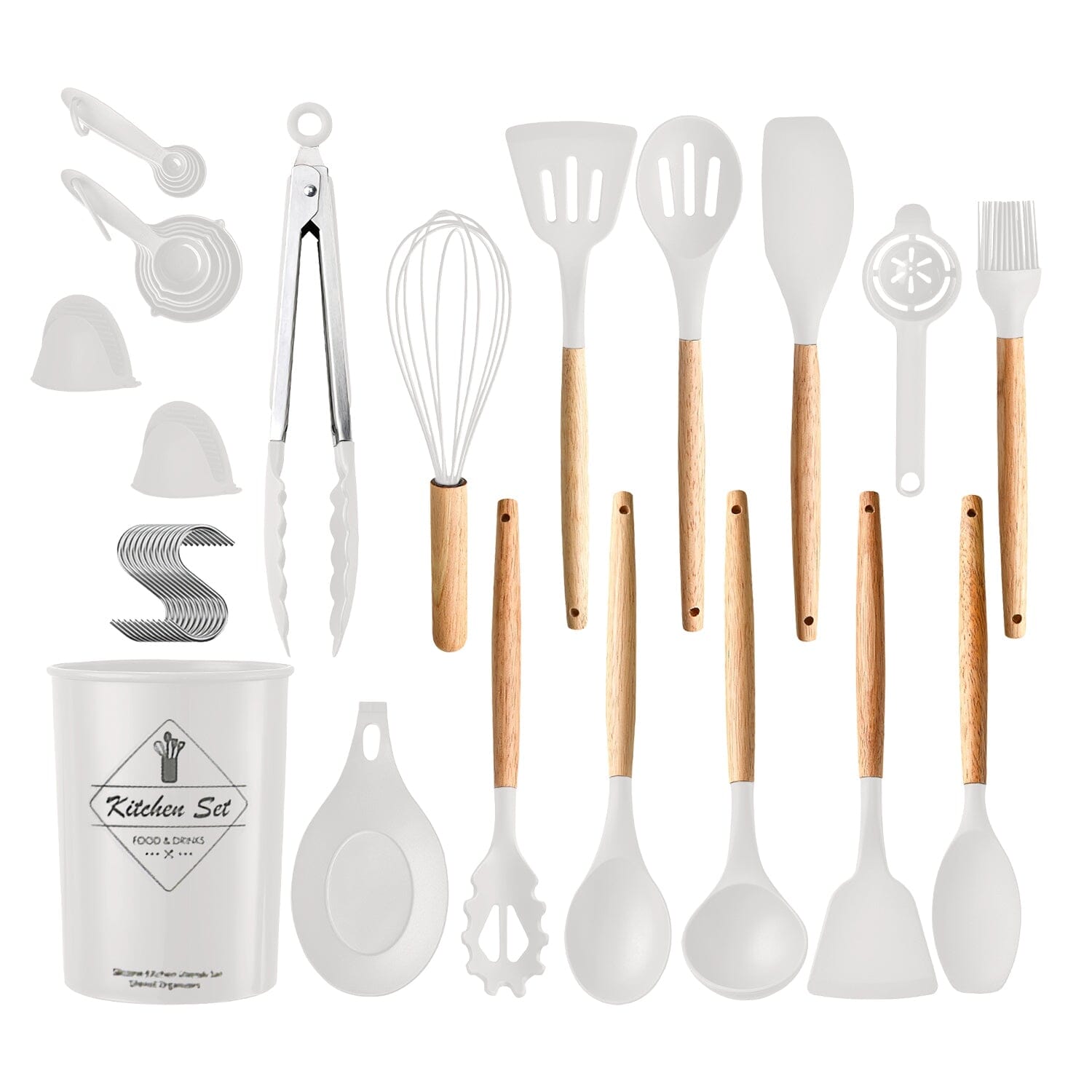 35-Pieces: Kitchen Cooking Utensils Set Footaction Online