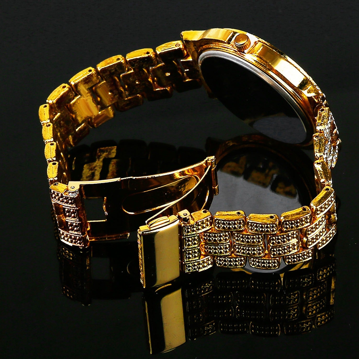 Luxury Crystal Rhinestone Quartz Watch Outlet 2025 New