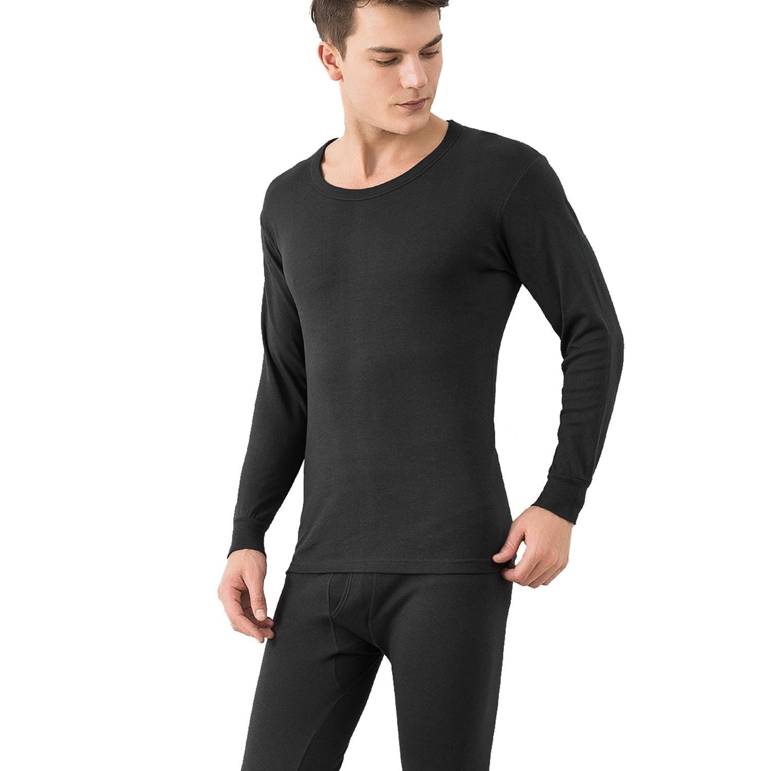 Men Thermal Underwear Set - Long Johns Pants and Long Sleeve Clearance Official Site