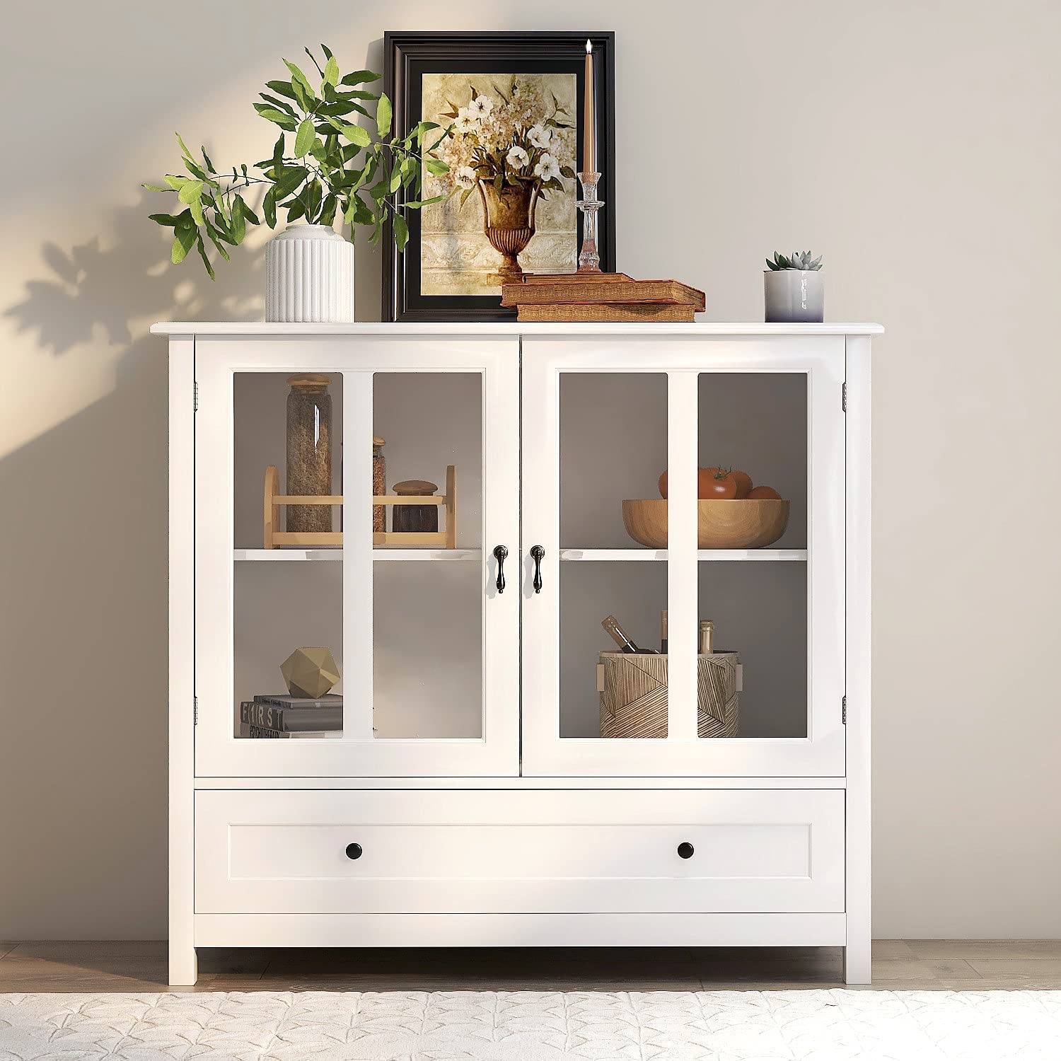 Modern Storage Cabinet with Metal Handles Cheap For Nice