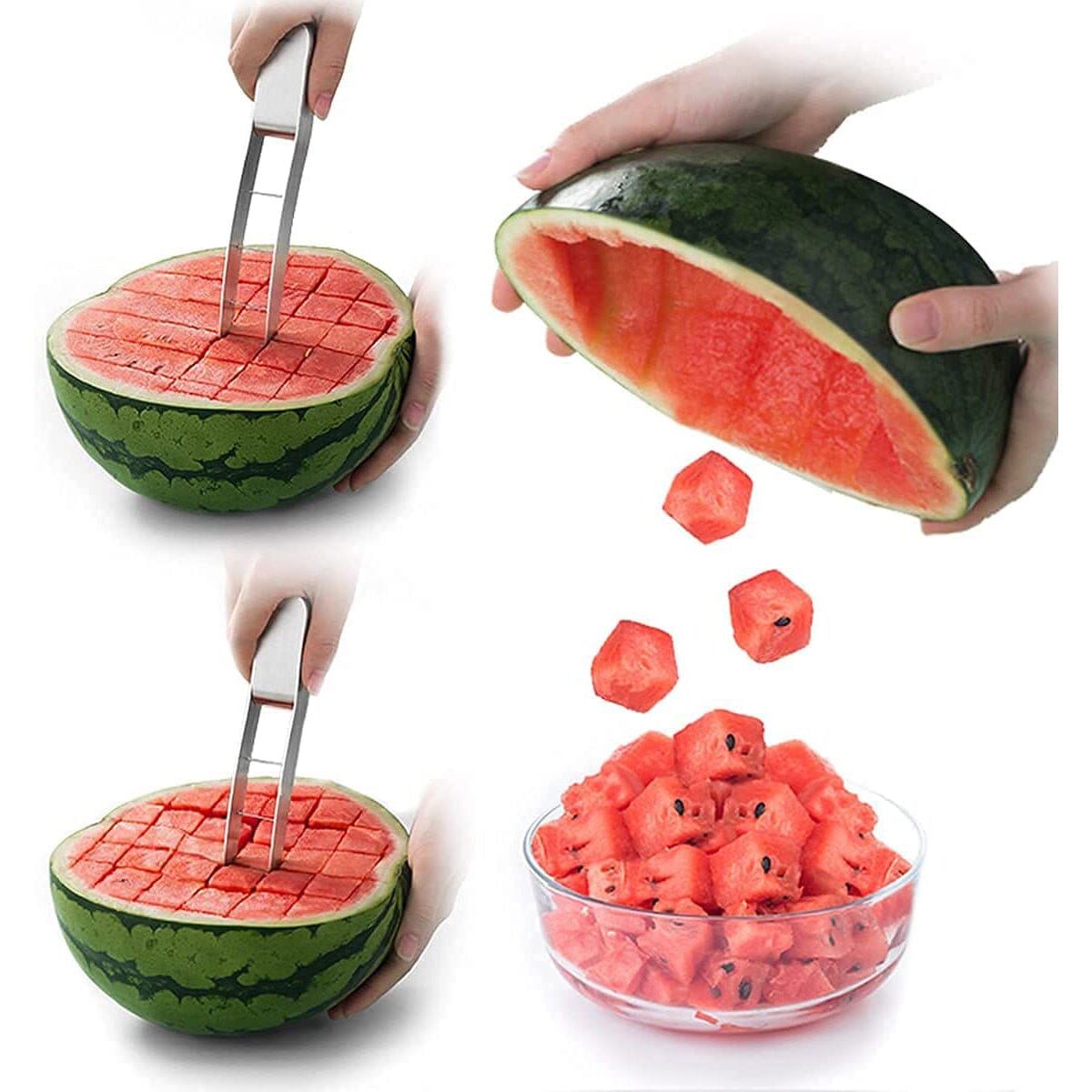 Stainless Steel Watermelon Cube Cutter Low Cost For Sale