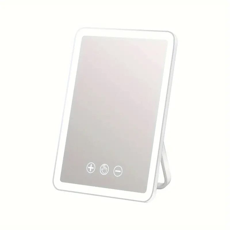 Rechargeable Travel Makeup Mirror with Led Lights Free Shipping Shop