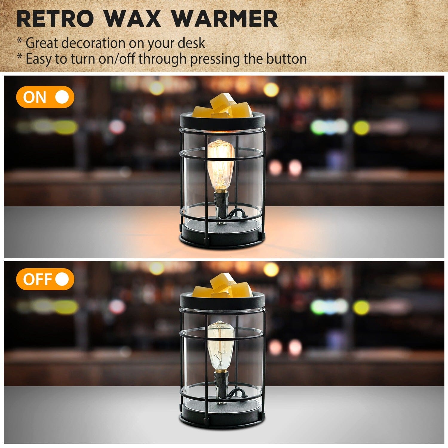 Electric Wax Melt Warmer Vintage Light Bulb Buy Cheap Wide Range Of