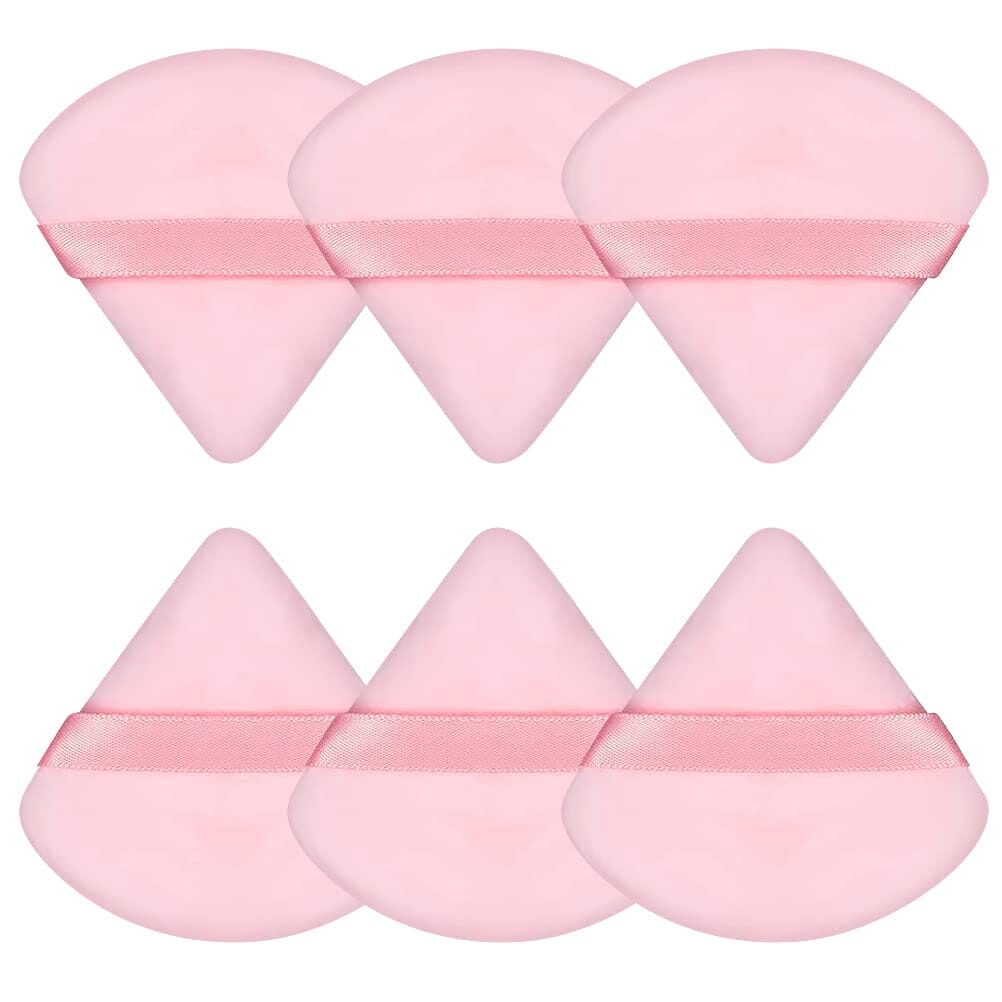 6-Piece: Face Soft Triangle Powder Puff Outlet Online Shop