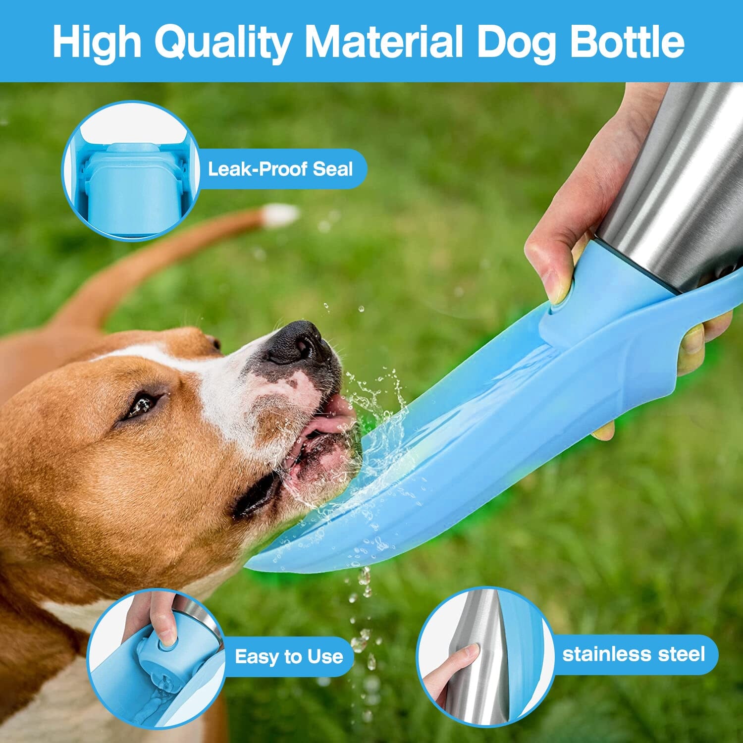 25oz Portable Dog Stainless Steel Water Dispenser Leak Proof Design Buy Cheap Footlocker