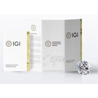 14K White Gold Studs IGI Certified Diamond Earrings Round 1.80 Ct Lab Grown Sale Get To Buy