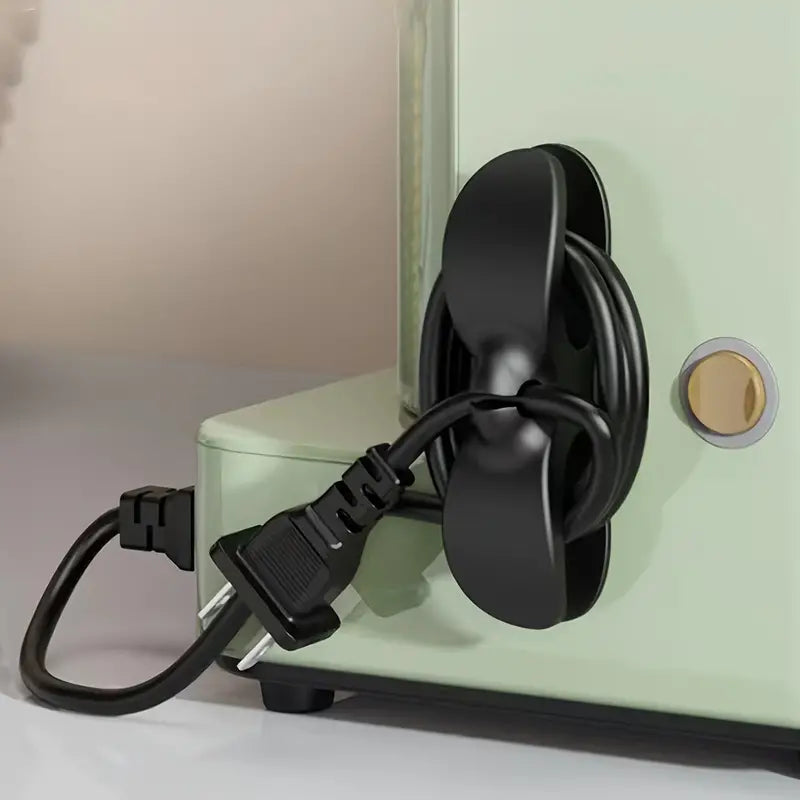 2-Piece: Wire Cord Organizer Holder With Mastercard For Sale