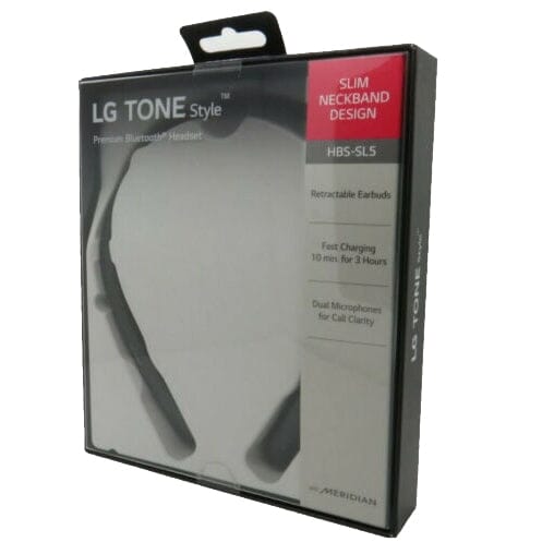 LG Tone Style HBS-SL5 Bluetooth Wireless Stereo Headset Neckband Earbuds Buy Cheap Pice