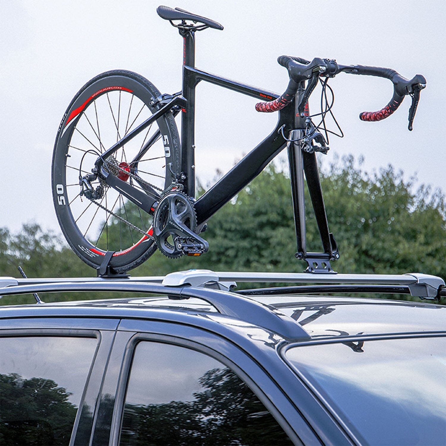 Quick Release Bike Fork Block Mount Rack for Car Roof Outlet Order