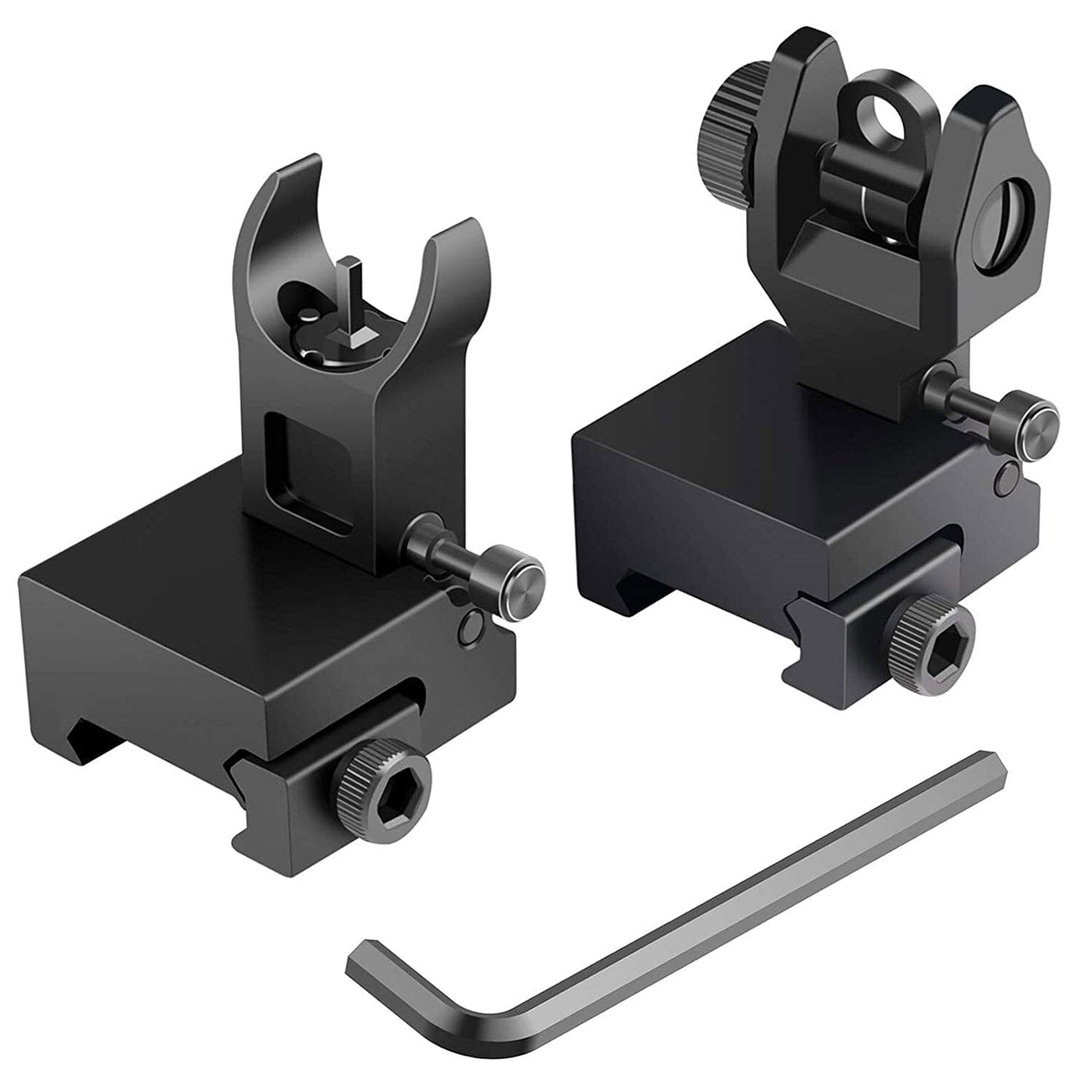 Flip Up Rear Front Aluminum Alloy Tactical Sight Set Buy Cheap Official Site