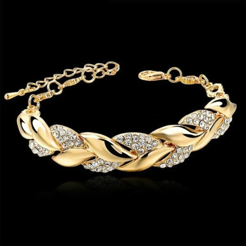 Fashion Women Silver Crystal Diamond Bracelet Discount For Sale