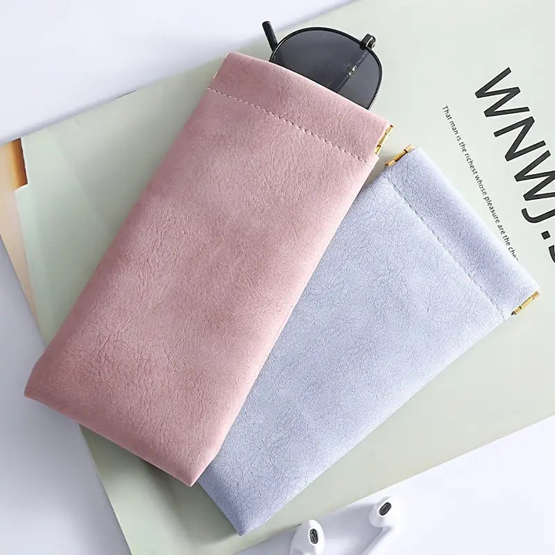 4-Pack: Soft PU Leather Reading Glasses Bag Sale Lowest Pice