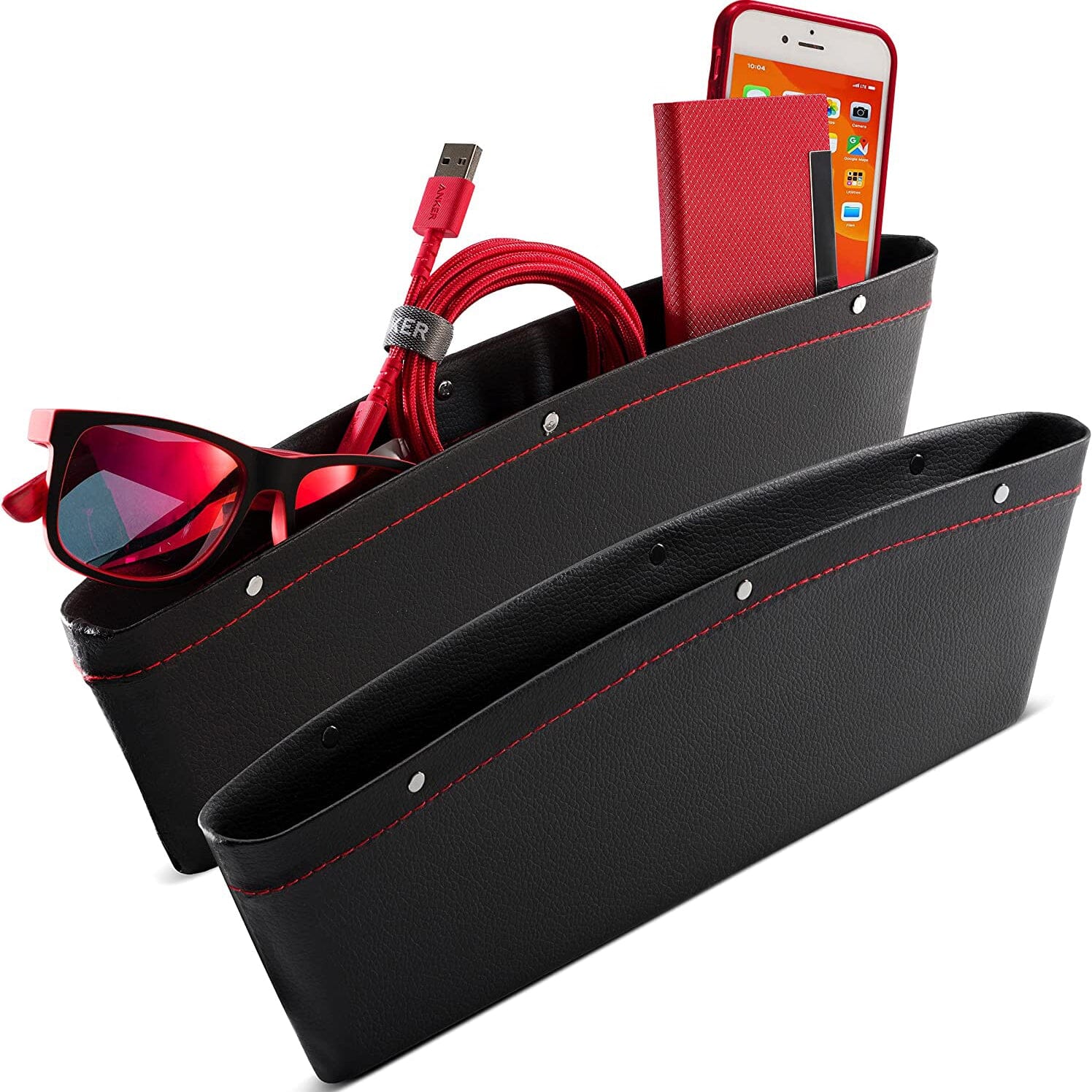 2-Pack: Gap Filler Car Seat Organizer Online