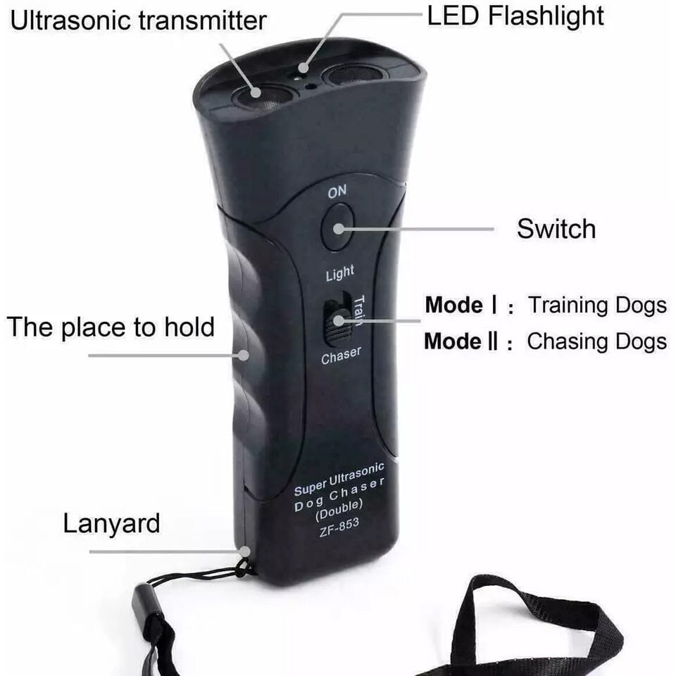 Ultrasonic Pet Dog Anti Bark Training Chaser Control Device Official Site