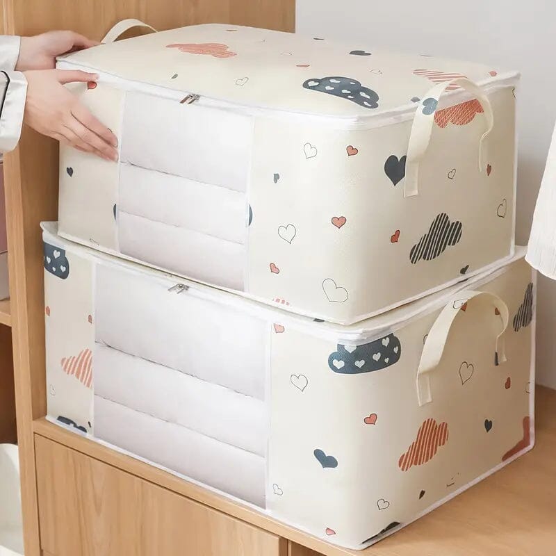 2-Pack: Blanket and Bedding Storage Bag Free Shipping Fashionable