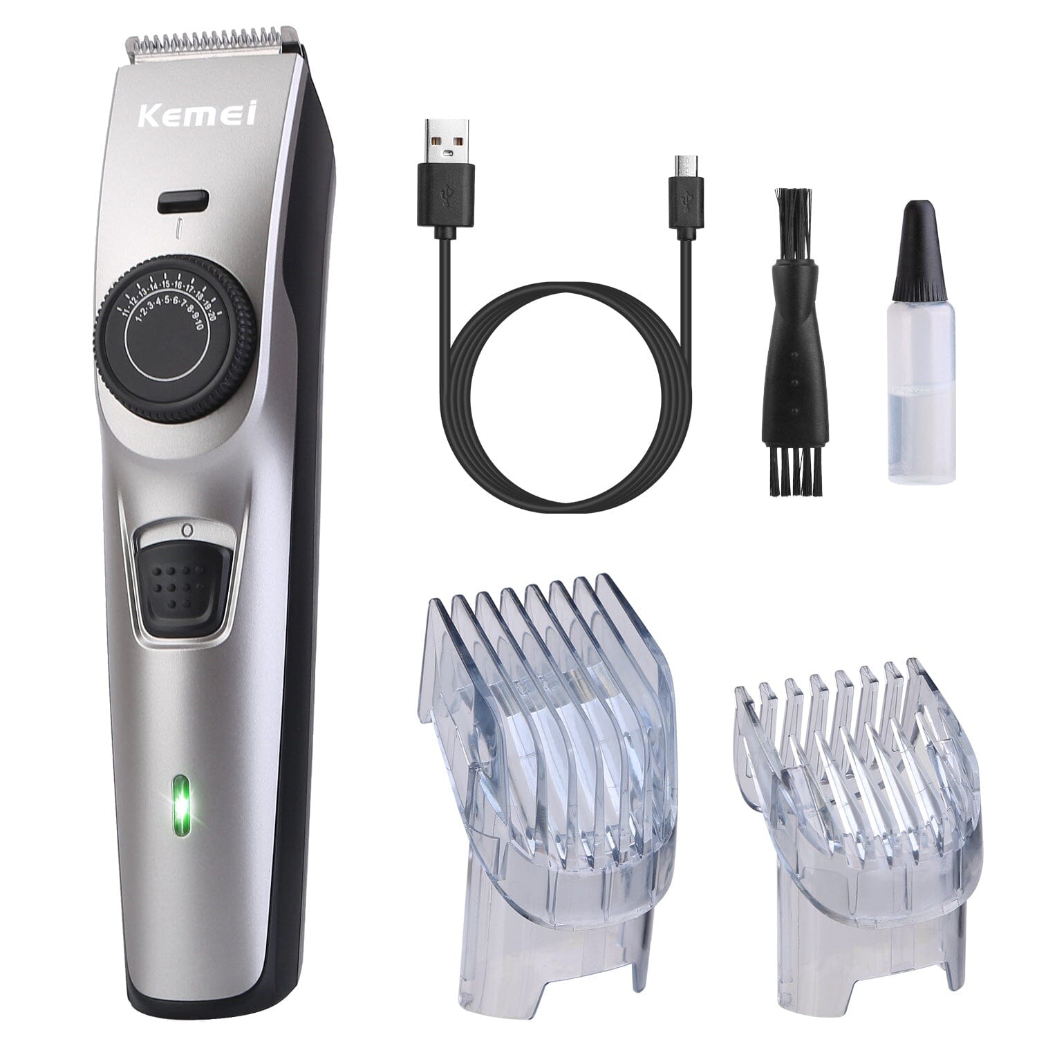 Cordless Beard Trimmer USB Rechargeable Beard Grooming Kit Outlet Shop