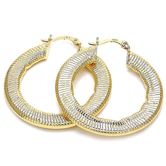 Gold Filled Flat Hoop Earrings Best Place Online