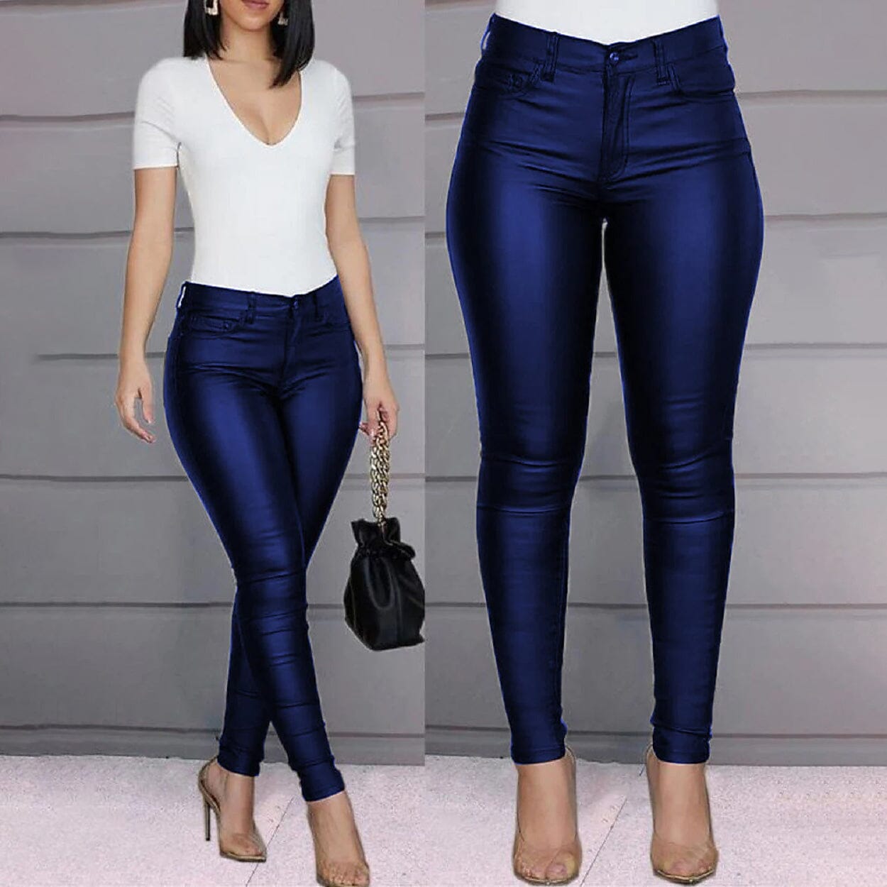 Women's Skinny Leather Pants Cheap Sale 2025 Newest