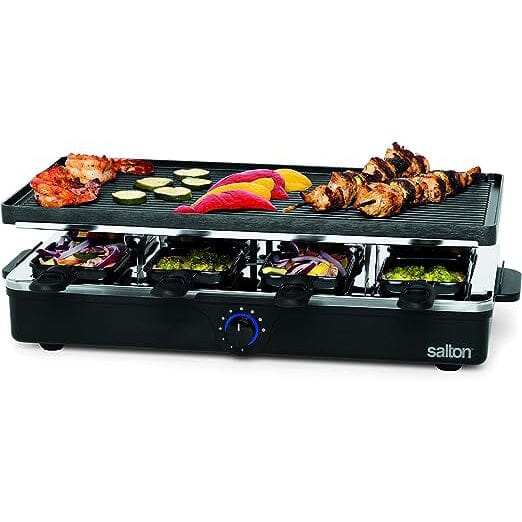 Salton Party Grill/Raclette – 8 person Genuine Online