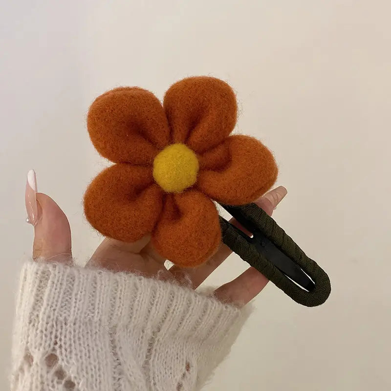 2-Pack: Gorgeous Plush Flower Hairpin Buy Cheap Factory Outlet