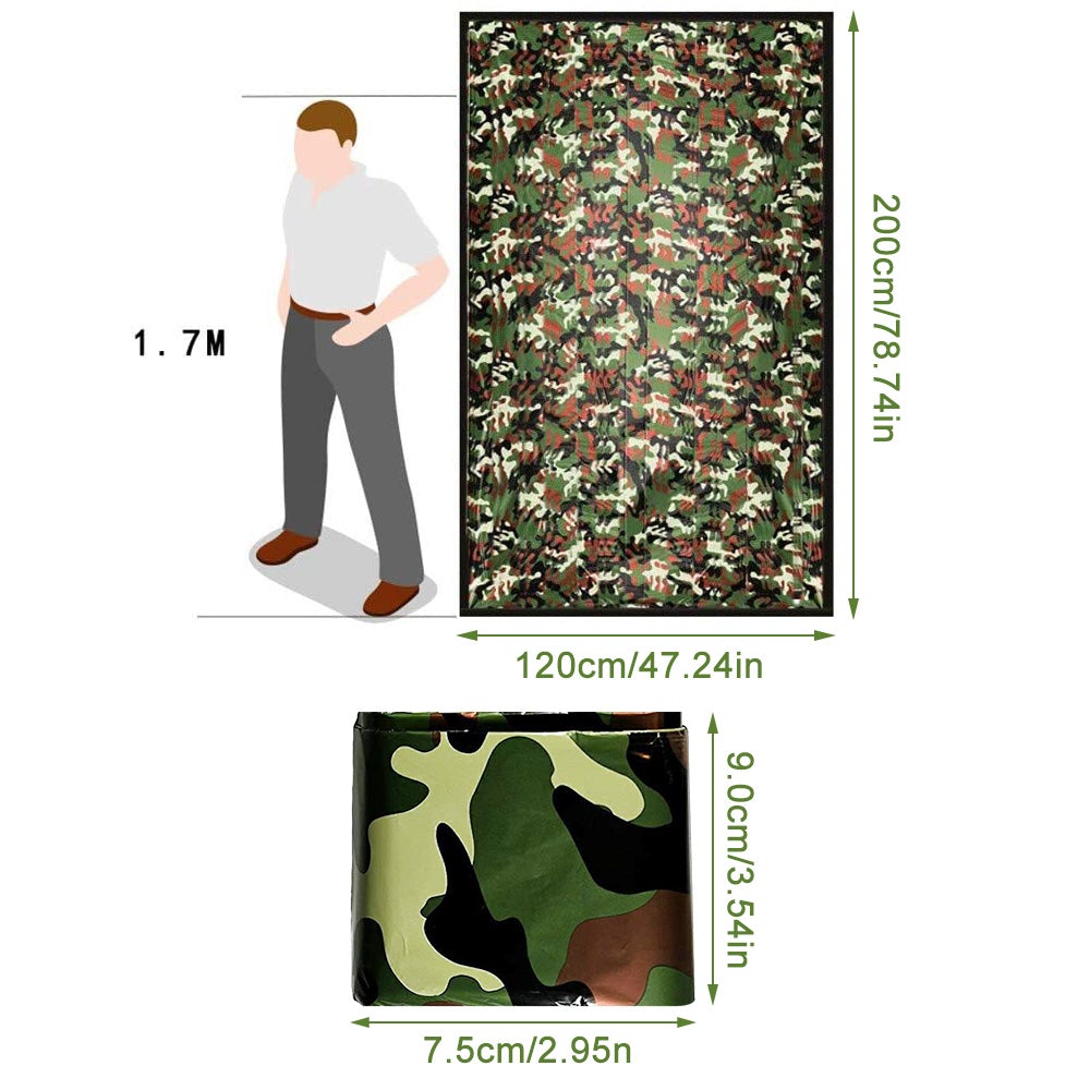 2-Pack: Camping Sleeping Bag Camouflage Buy Authentic Online