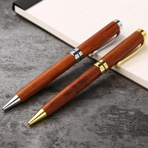 2-Pack: Wooden Twist Ballpoint Pen Marketable Sale Online