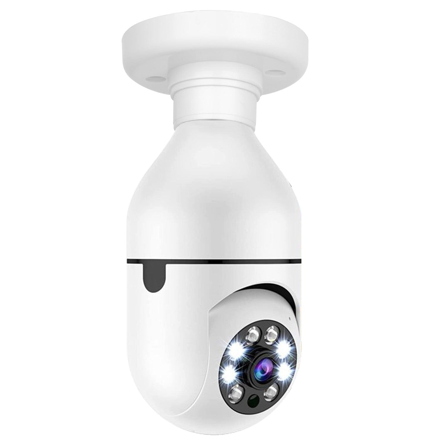 E27 WiFi Bulb Camera 1080P FHD WiFi IP Pan Tilt Security Surveillance Camera Online Online With Mastercard