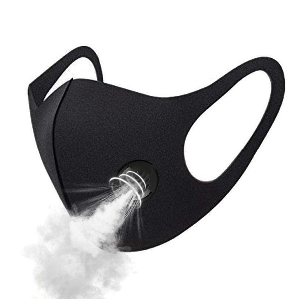 4-Pack: Face Mask with Valve Free Shipping Best Seller