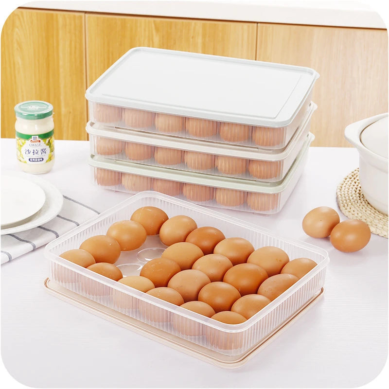 2-Pack: Refrigerator Egg Box Food Preservation Pay With Paypal